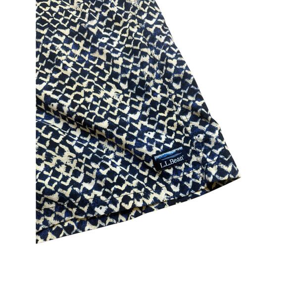 LL Bean‎ Men's Mesh Lined Swim Trunks Patterned size Large - Picture 2 of 5